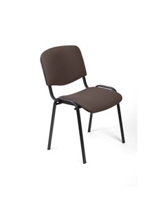 Стул офисный Изо темно коричневый ткань металл черный 550722 Easy chair