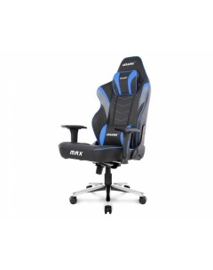 Игровое кресло MAX Blue AK MAX BL синий черный Akracing