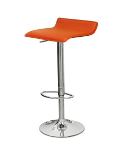Барный стул N 38 Latina оранжевая экокожа Barneo
