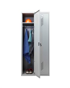 Шкаф для одежды металлический Стандарт LS 21 2 секц Практик