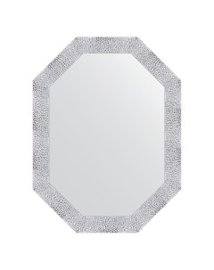 Зеркало в раме 62x82см BY 7279 чеканка белая Evoform