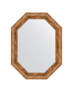 Зеркало в раме 65x85см BY 7155 виньетка античная бронза Evoform
