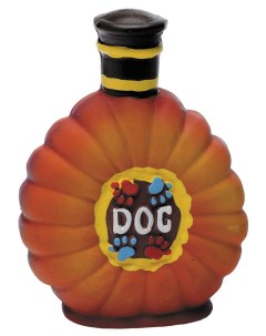 Игрушка для собак бутылка коньяка латексная 20 см Доктор zoo