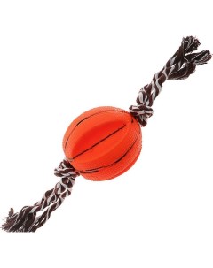Игрушка для собак Мяч баскетбольный латексный 9 см Nobrand