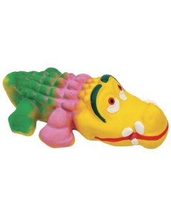 Игрушка для собак Крокодил латексный 13 см Золотая рыбка