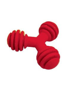 Жевательная игрушка для собак Ньютон красный 9 см Данко