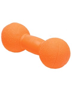 Игрушка для собак ЗооПласт гантель волейбольная виниловая 13 см Nobrand