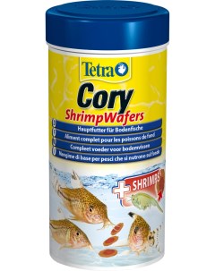 Корм для донных рыб CORY SHRIMP WAFERS чипсы 2 шт по 250 мл Tetra