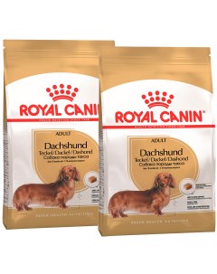 Сухой корм для собак Daschshund Adult для такс 2 шт по 1 5 кг Royal canin