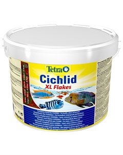 Корм для рыб Cichlid Xl Flakes для всех видов цихлид хлопья 10 л 2 шт Tetra