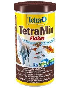Корм для аквариумных рыбок min Flakes хлопья 2 шт по 1 л Tetra