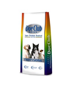 Сухой корм для для собак Professional Activity с интенсивными нагрузками 20кг Dog club