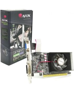Видеокарта PCI E Geforce GT 610 AF610 2048D3L7 V8 2GB DDR3 64bit 40nm 810 1333MHz DVI I VGA HDMI Afox