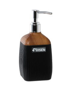 Дозатор для жидкого мыла Black Wood FX 401 1 Черный Fixsen