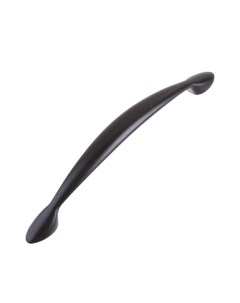 Ручка скоба мебельная 128 мм цвет черный Без бренда