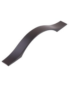 Ручка дуга широкая мебельная 96 мм цвет черный Без бренда