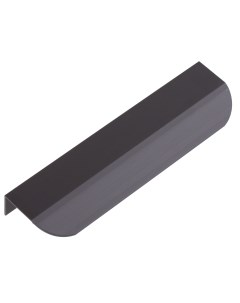 Ручка накладная мебельная 128 мм цвет черный Без бренда