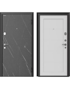 Дверь входная металлическая Премиум New 98x205 см правая серый силк маус Doorhan