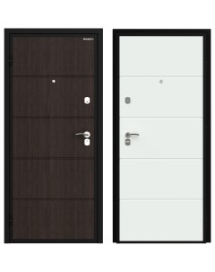 Дверь входная металлическая Оптим 88x205 см левая цвет белый Doorhan
