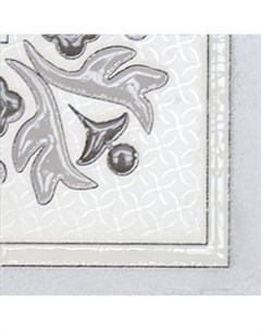 Вставка напольная угловая Бьянка Каррара 10x10 см матовая цвет бело серый мрамор Lb-ceramics