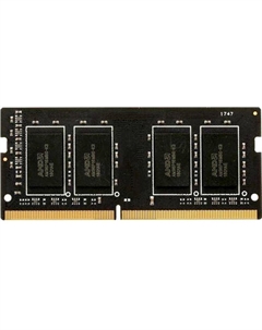 Модуль памяти SO-DIMM DDR4 4Gb PC21300 2666Mhz AMD (R744G2606S1S-U) Amd
