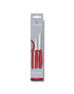 Набор кухонных ножей 6 7111 31 красный Victorinox