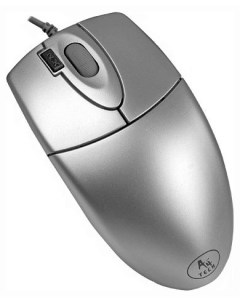 Компьютерная мышь OP 620D USB серебристый A4tech