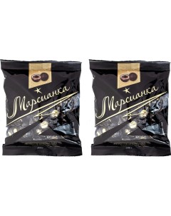 Конфеты Марсианка Три шоколада с комбинированными кремовыми начинками 200г упаковка 2 шт Сладкий орешек