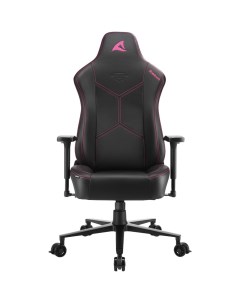 Компьютерное кресло Skiller SGS30 чёрно розовое Sharkoon