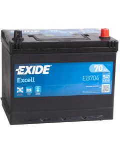 Автомобильный аккумулятор Asia 70 Ач обратная полярность D26L Exide