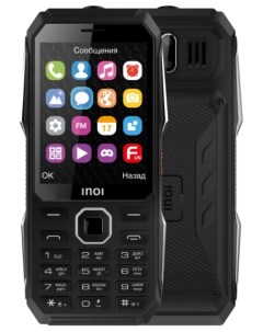 Мобильный телефон 286Z 2 8 240x320 TN Spreadtrum SC6531E BT 1xCam 2 Sim 5000 мА ч micro USB черный 4 Inoi