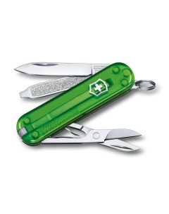 Мультитул 7 в 1, зеленый, Classic SD Transparent Green Tea (0.6223.T41G) Victorinox
