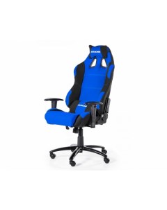 Кресло игровое Prime игровое черный синий AK K7018 BL Akracing