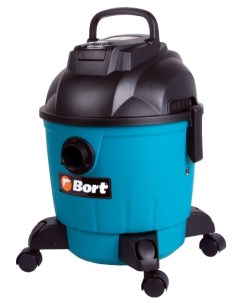 Строительный пылесос BSS 1218 сетевой 1 2 кВт влажная сухая уборка объем пылесборника 18 л мешок диа Bort