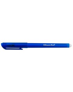 Ручка гелевая Erase matt 4630143102321 синий пластик колпачок 1507522 Silwerhof