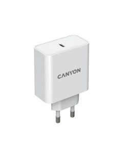 Сетевое зарядное устройство H 65 65W USB type C PD 3 25A белый CND CHA65W01 Canyon