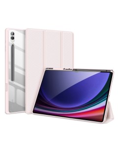 Чехол книжка для Samsung Galaxy Tab S9 Ultra S8 Ultra Toby series розовый Dux ducis