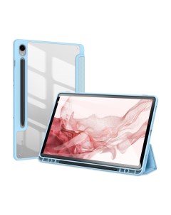 Чехол книжка для Samsung Galaxy Tab S9 Toby series голубой Dux ducis