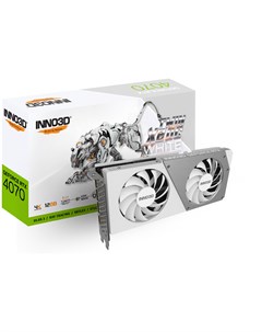 Видеокарта GeForce RTX 4070 TWIN X2 OC WHITE Inno3d