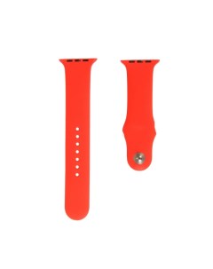 Ремешок для Apple watch 42 44 mm mObility красный УТ000018877 Red line