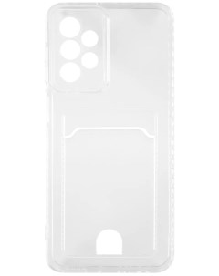 Чехол для Samsung Galaxy A23 Crystal с кардхолдером Silicone Transparent УТ000030087 Ibox