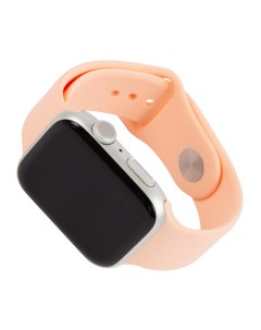 Ремешок силиконовый MB для Apple watch 38 40 mm S3 S4 S5 SE S6 грейпфрут УТ000027897 Mobility