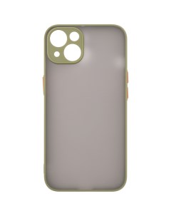 Чехол накладка matt color case with camera protection для iPhone 13 мятная Unbroke
