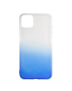 Чехол накладка силикон Crystal для iPhone 11 Pro градиент синий Ibox