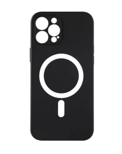 Чехол накладка для iPhone 12 Pro для magsafe черная Barn&hollis