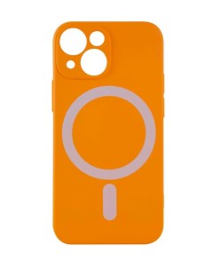 Чехол накладка для iPhone 13 mini для magsafe оранжевая Barn&hollis
