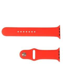 Ремешок для Apple watch 38 40 mm mObility красный УТ000018882 Red line