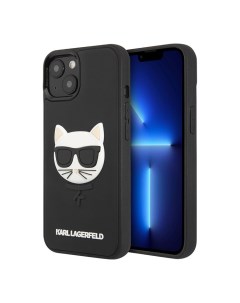 Чехол для смартфона 3D Rubber case для iPhone 13 mini KLHCP13SCH3DBK чёрный Lagerfeld
