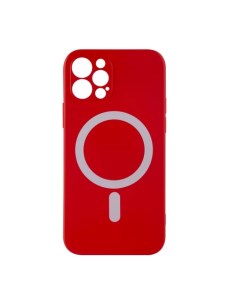 Чехол накладка для iPhone 13 Pro для magsafe красная Barn&hollis