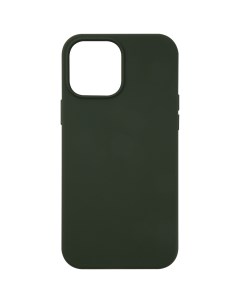 Чехол накладка liquid silicone case MagSafe support для iPhone 13 Pro Max зеленая Unbroke